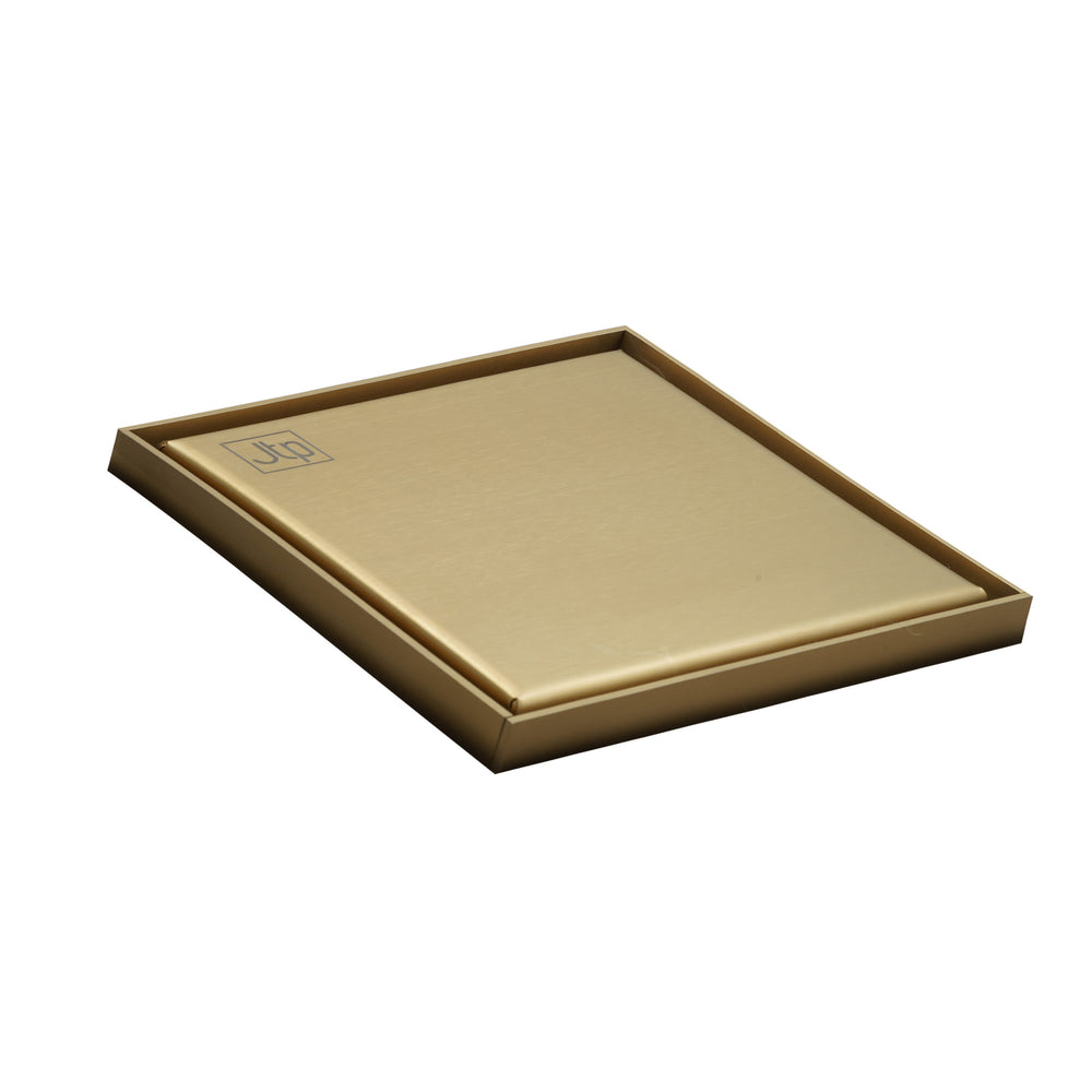 JTP ELITE Regular Gulley 150mm with Membrane in Brushed Brass