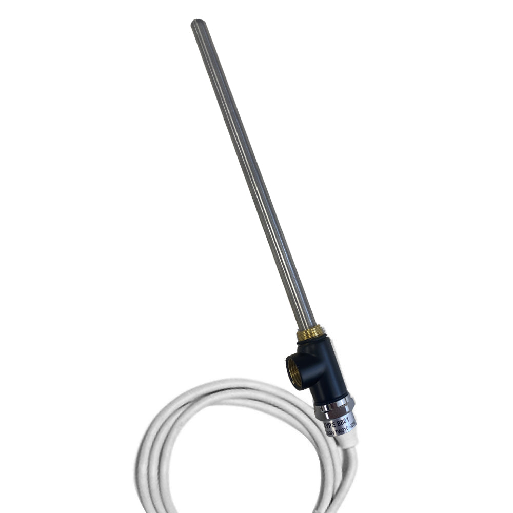 JTP Heating Element with T-Piece in Matt Black