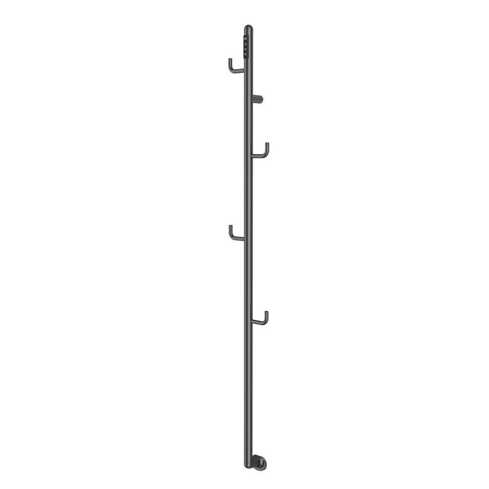 JTP Flo Electric Towel Rail 1661mm in Brushed Black