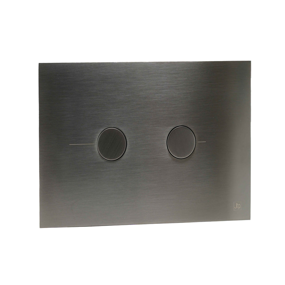 JTP Metal Pneumatic Flush Plate in Brushed Black