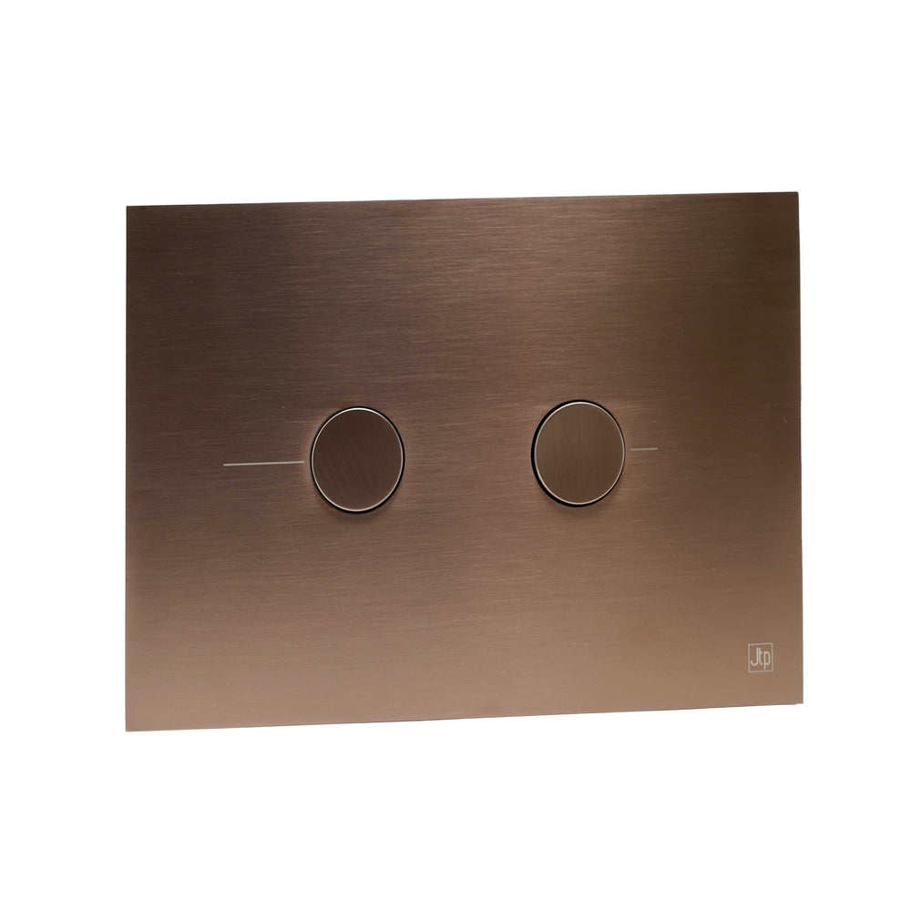 JTP Metal Pneumatic Flush Plate in Brushed Bronze