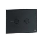 JTP Metal Pneumatic Flush Plate in Matt Black