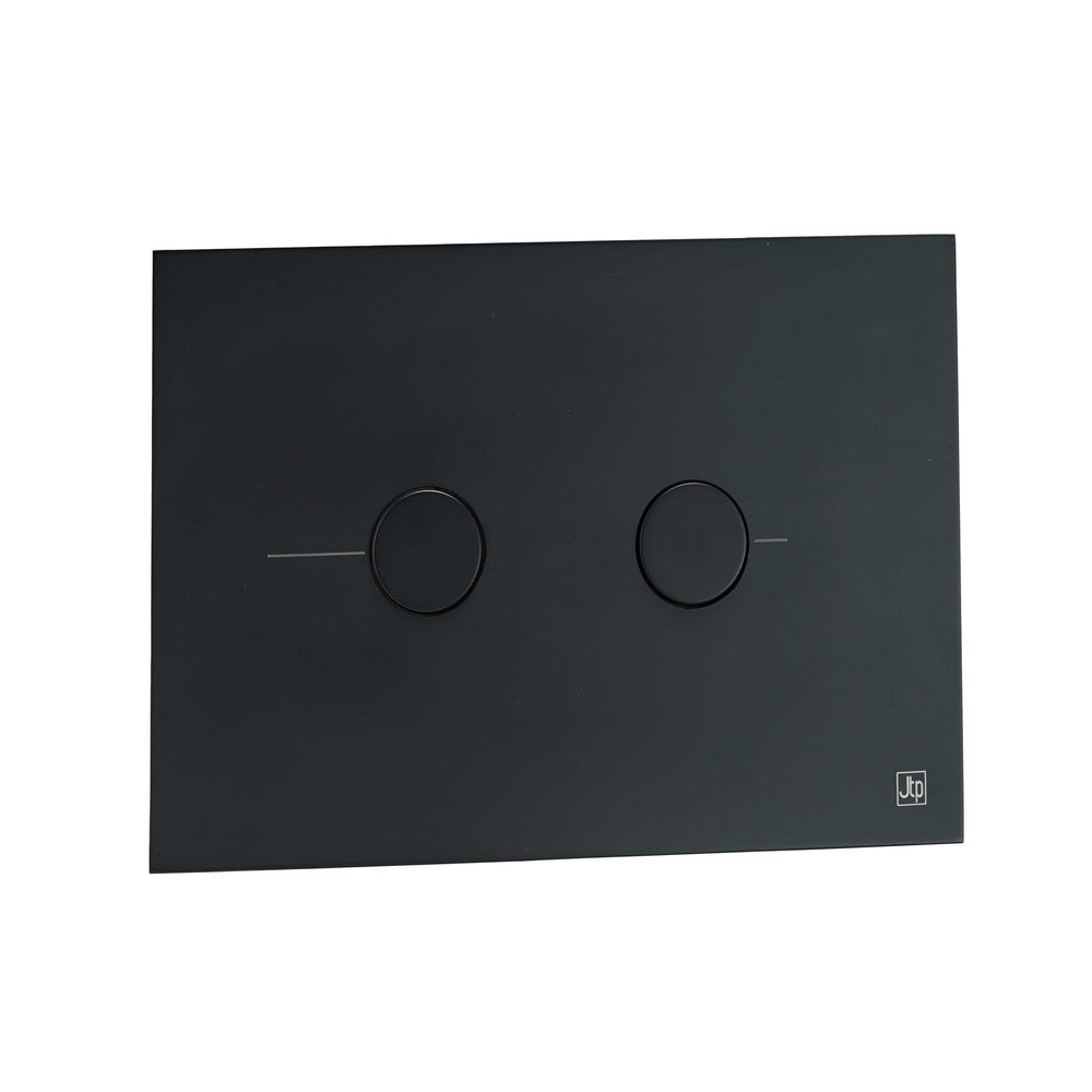 JTP Metal Pneumatic Flush Plate in Matt Black