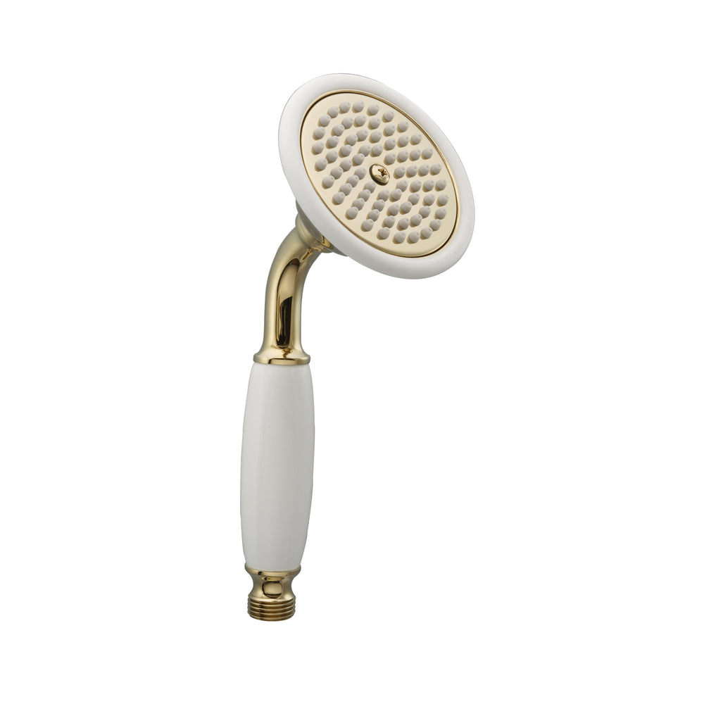 JTP Grosvenor Traditional Shower Handle in Polished Gold