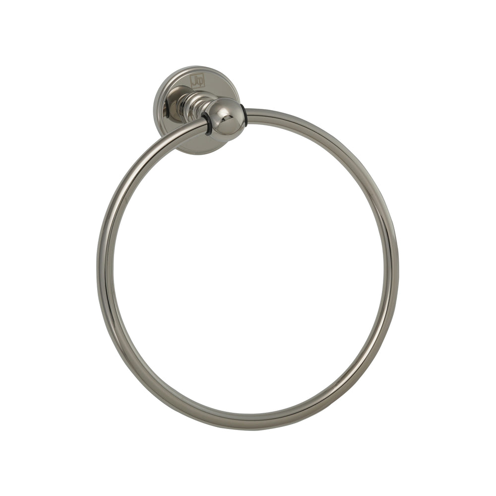 JTP Grosvenor Towel Ring in Polished Nickel