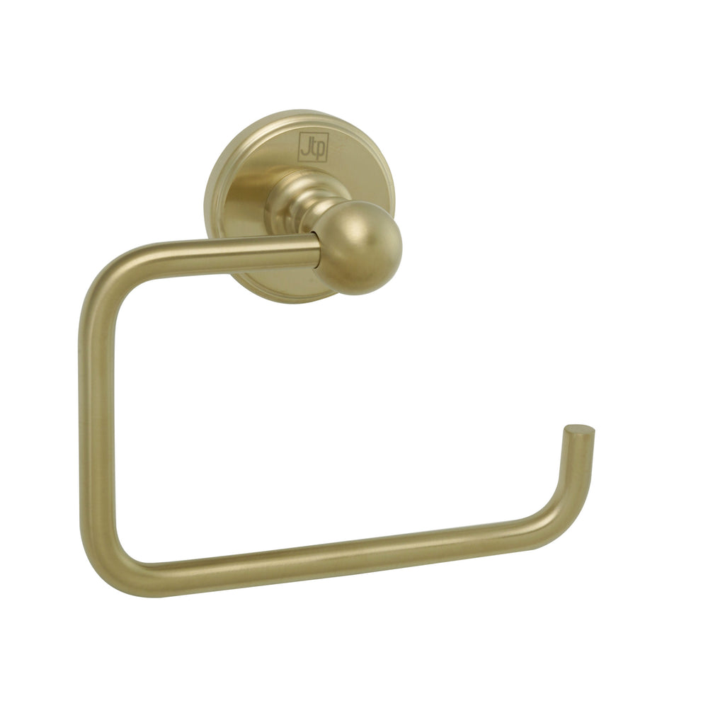 JTP Grosvenor Toilet Roll Holder in Brushed Brass
