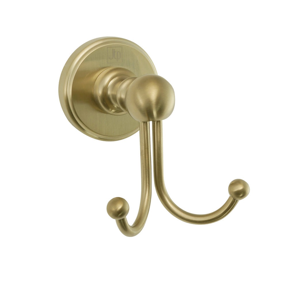 JTP Grosvenor Robe Hook in Brushed Brass