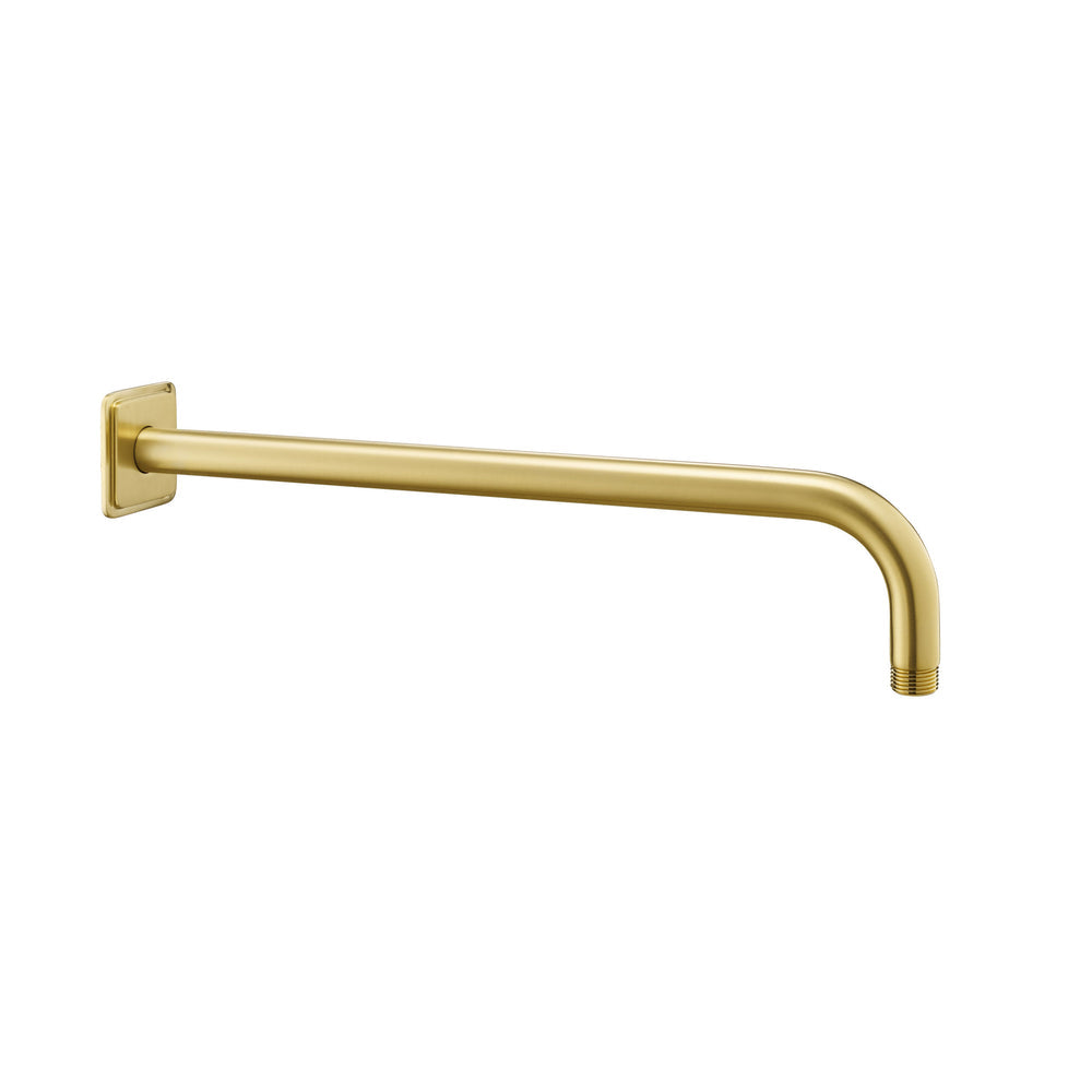 JTP Grosvenor Traditional Wall Shower Arm 400mm in Brushed Brass