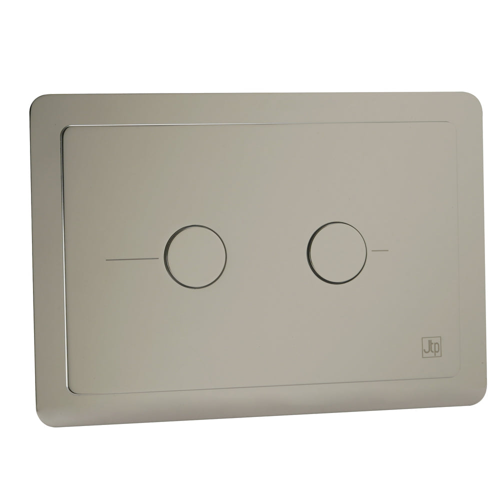 JTP Grosvenor Metal Pneumatic Flush Plate in Polished Nickel