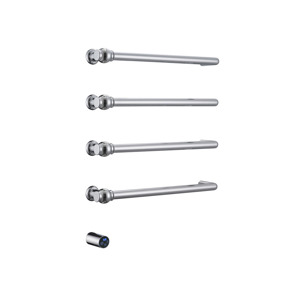 JTP Grosvenor Electric Traditional Towel Rail 529mm in Chrome