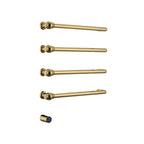 JTP Grosvenor Electric Traditional Towel Rail 529mm in Polished Gold