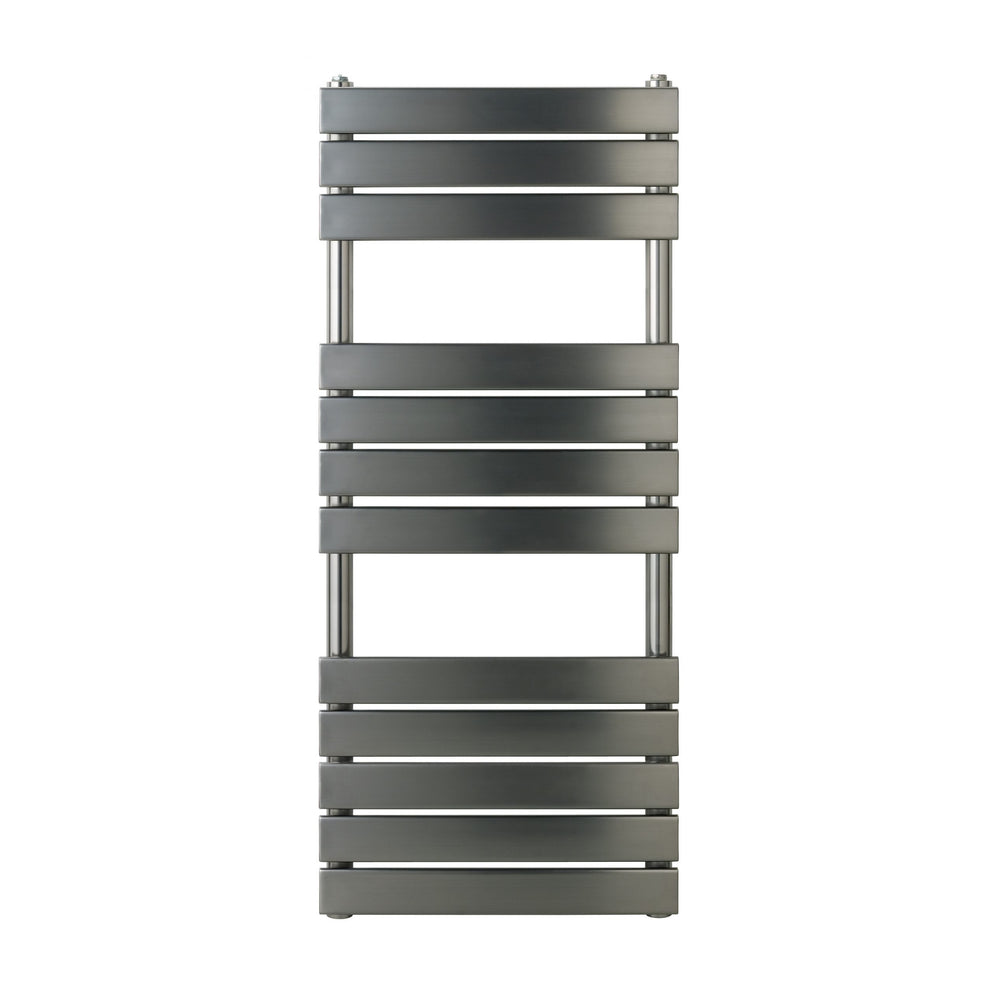 JTP HIX Designer Towel Radiator in Brushed Black