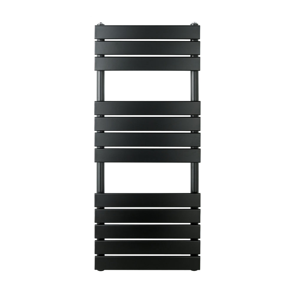 JTP HIX Designer Towel Radiator in Matt Black