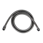 JTP VOS Metal Shower Hose 1.5m in Brushed Black