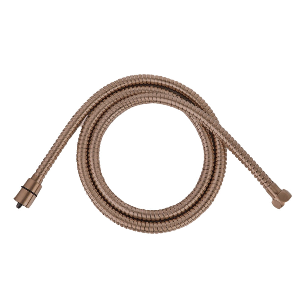 JTP VOS Metal Shower Hose 1.5m in Brushed Bronze