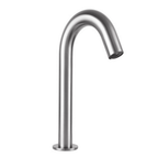 JTP Sensor React Sensor Deck Spout, Mains and Battery in Stainless Steel