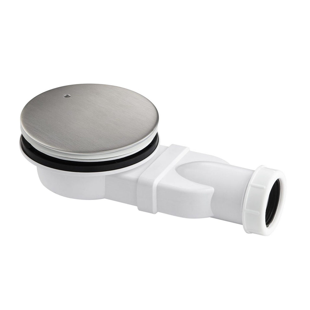 JTP Slim Shower Waste in Stainless Steel