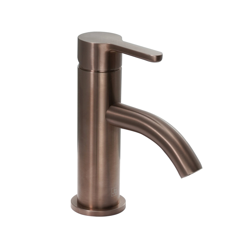 JTP KONO Single Lever Basin Mixer in Brushed Bronze