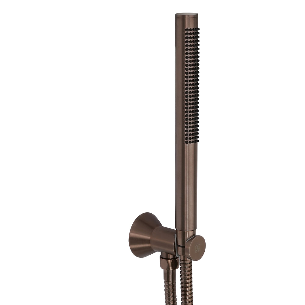 JTP KONO Round Water Outlet in Brushed Bronze