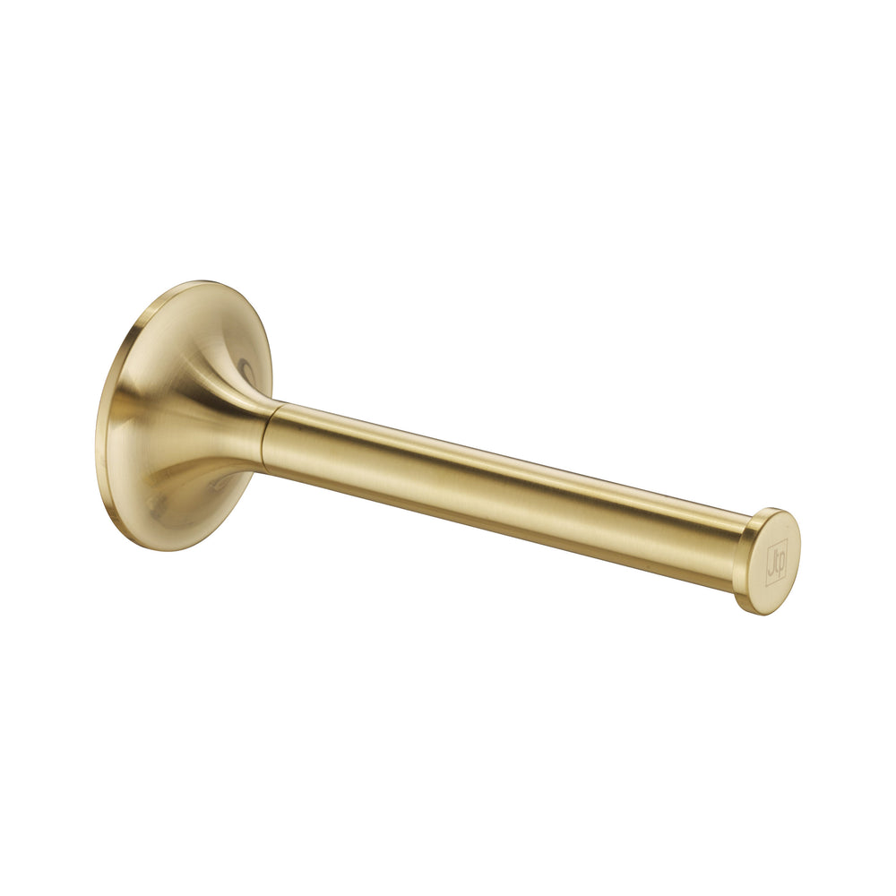 JTP KONO Spare Toilet Roll Holder in Brushed Brass