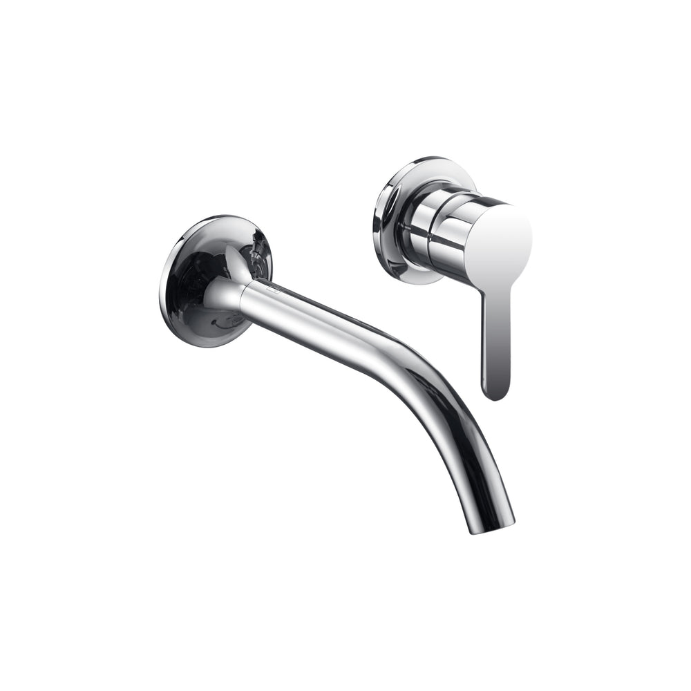 JTP KONO Wall Mounted Basin Mixer in Chrome