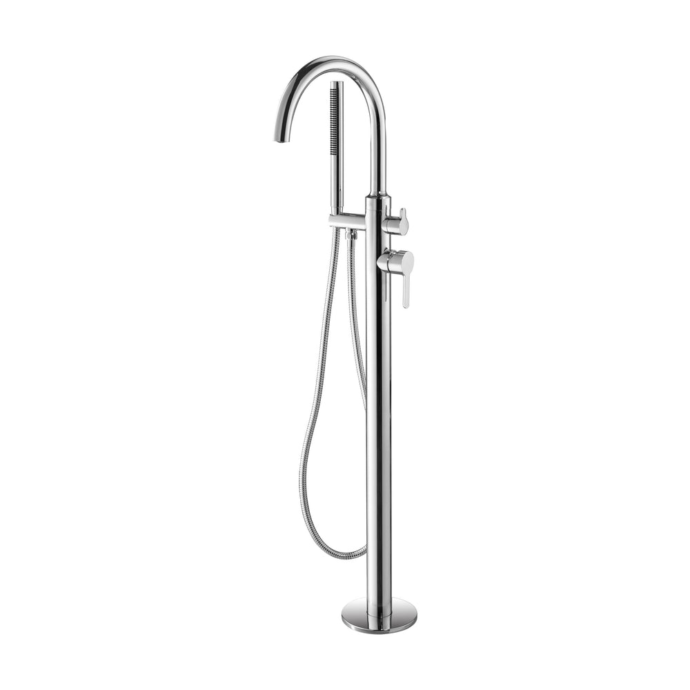 JTP KONO Floor Standing Bath Shower Mixer with Kit in Chrome