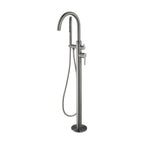 JTP KONO Floor Standing Bath Shower Mixer with Kit in Brushed Black