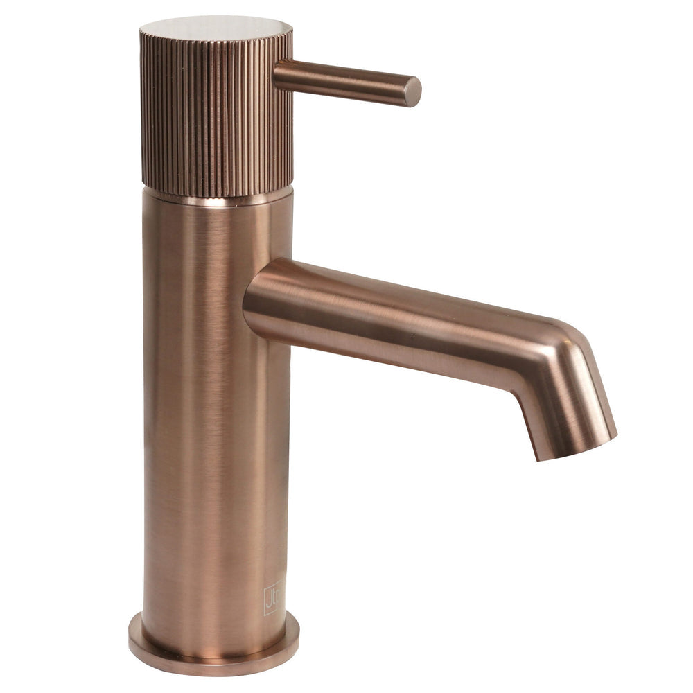 JTP EVO Single Lever Basin Mixer in Brushed Bronze