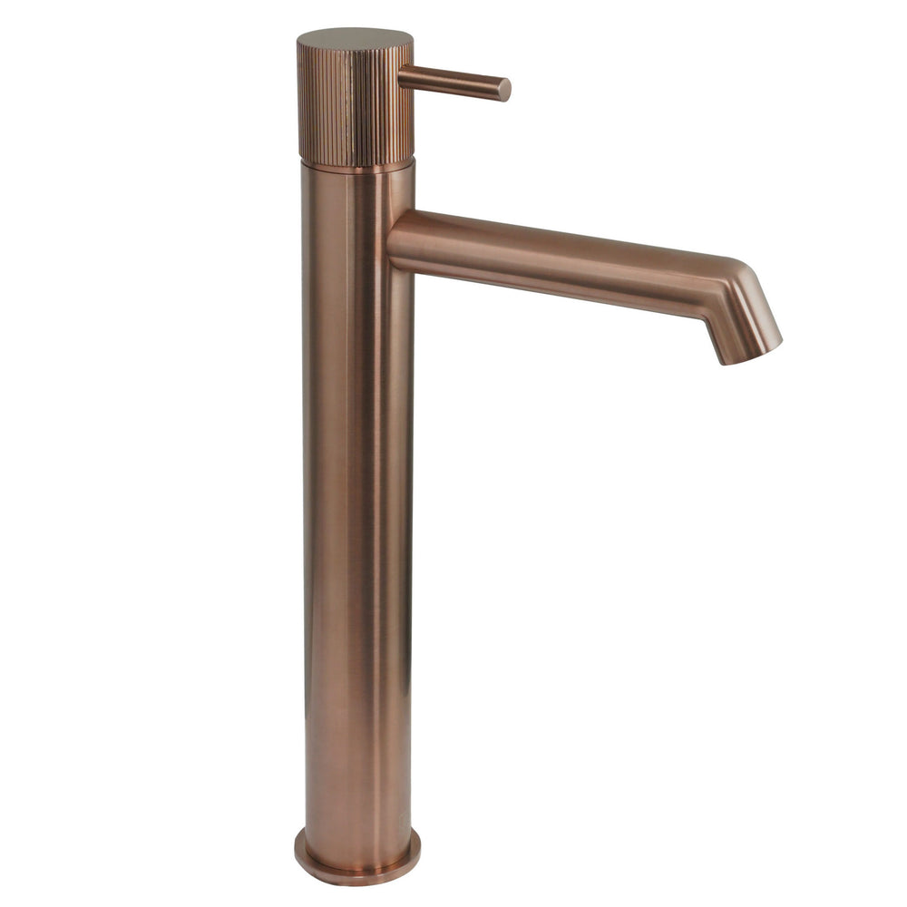JTP EVO Tall Single Lever Basin Mixer in Brushed Bronze