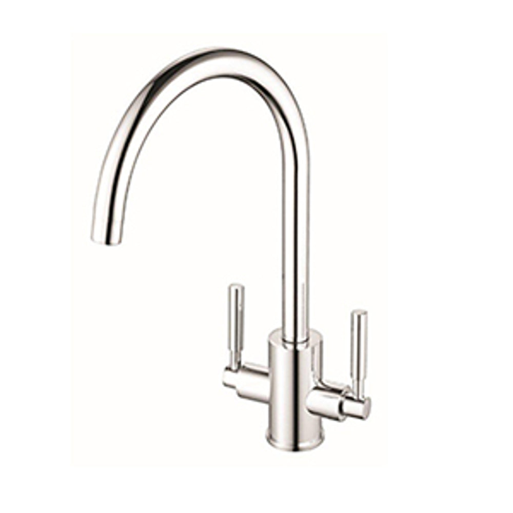 JTP Newbury Kitchen Sink Mixer with Swivel Spout in Chrome
