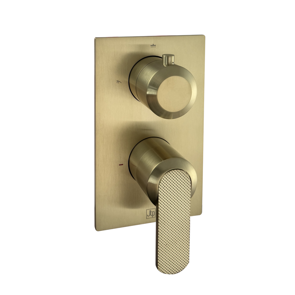 JTP NEO Single Lever Concealed Diverter in Brushed Brass