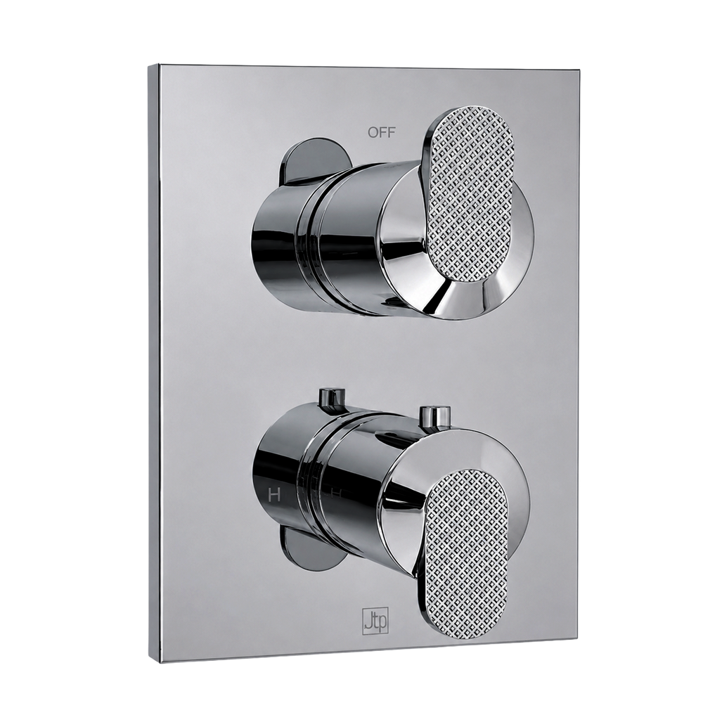 JTP NEO Single Outlet Thermostatic Trimset for Universal Box in Chrome