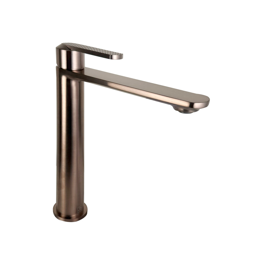 JTP NEO Tall Single Lever Basin Mixer in Brushed Bronze