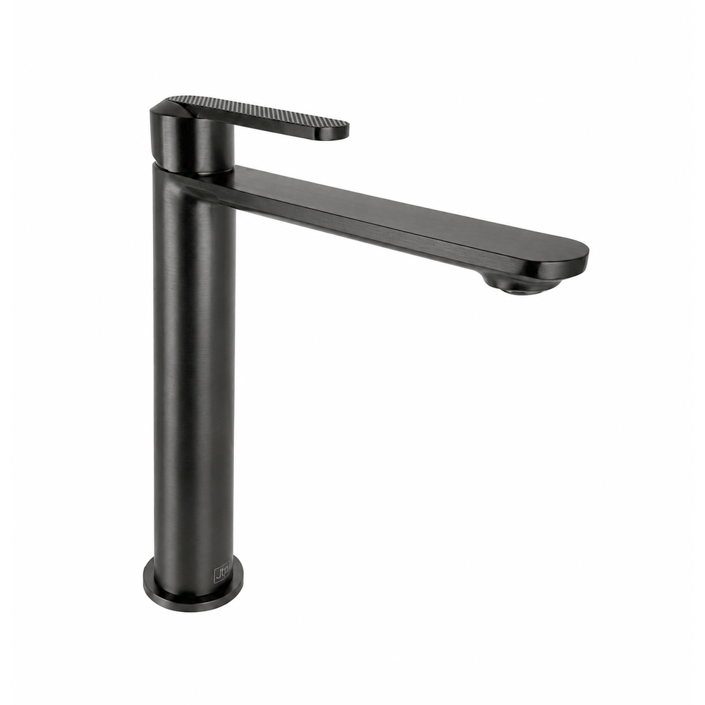 JTP NEO Tall Single Lever Basin Mixer in Brushed Black
