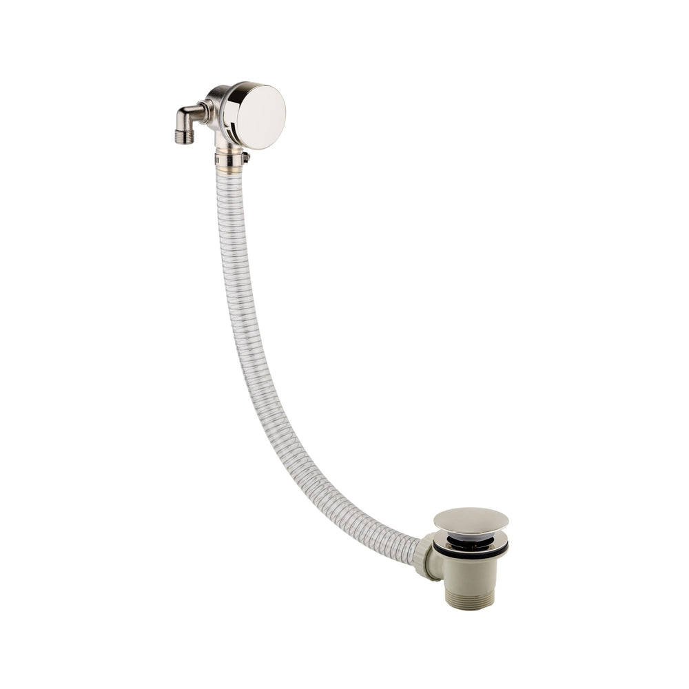 JTP Extended Exofil with Click Clack Bath Waste in Polished Nickel