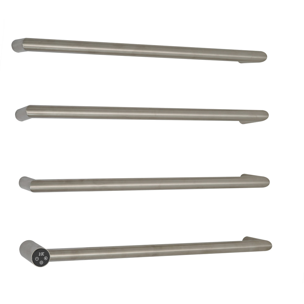 JTP Obi Electric Towel Radiator 600 x 485mm in Stainless Steel