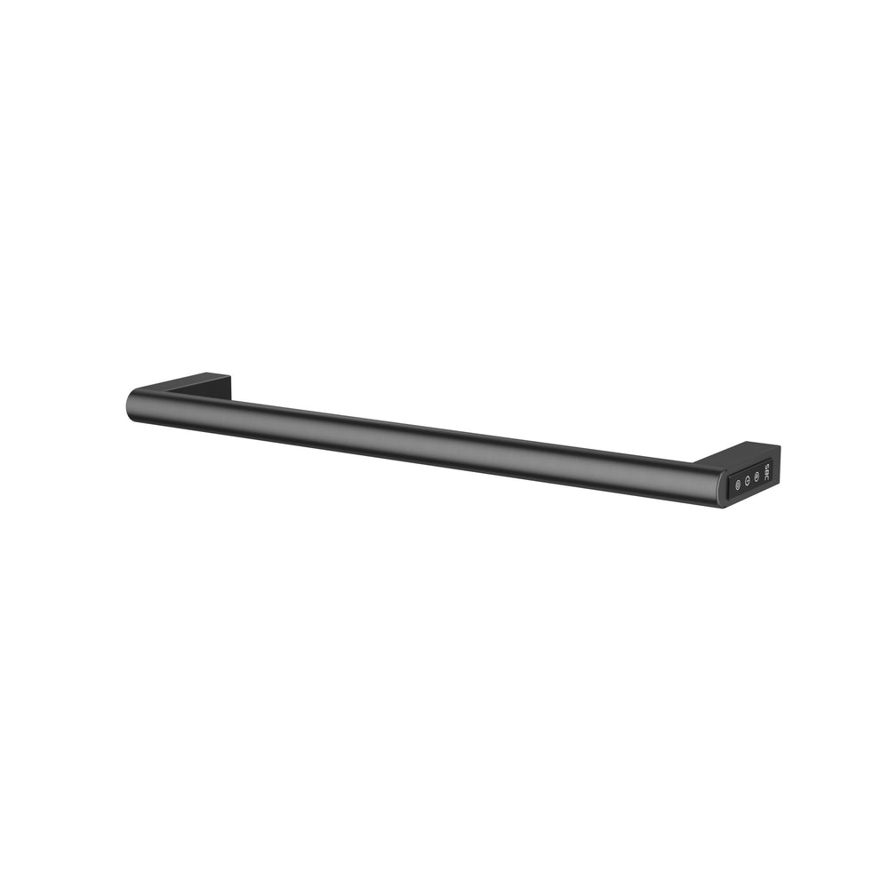JTP Ora Electric Towel Rail 600 x 115mm in Brushed Black