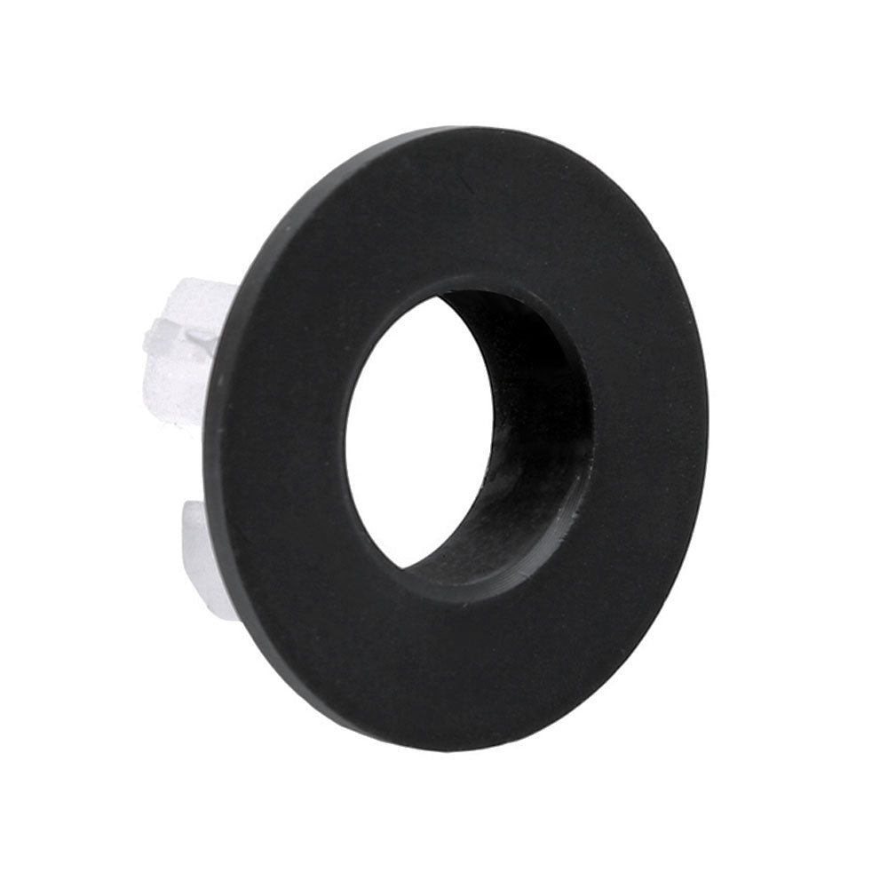 JTP VOS Bath Overflow Cover in Matt Black