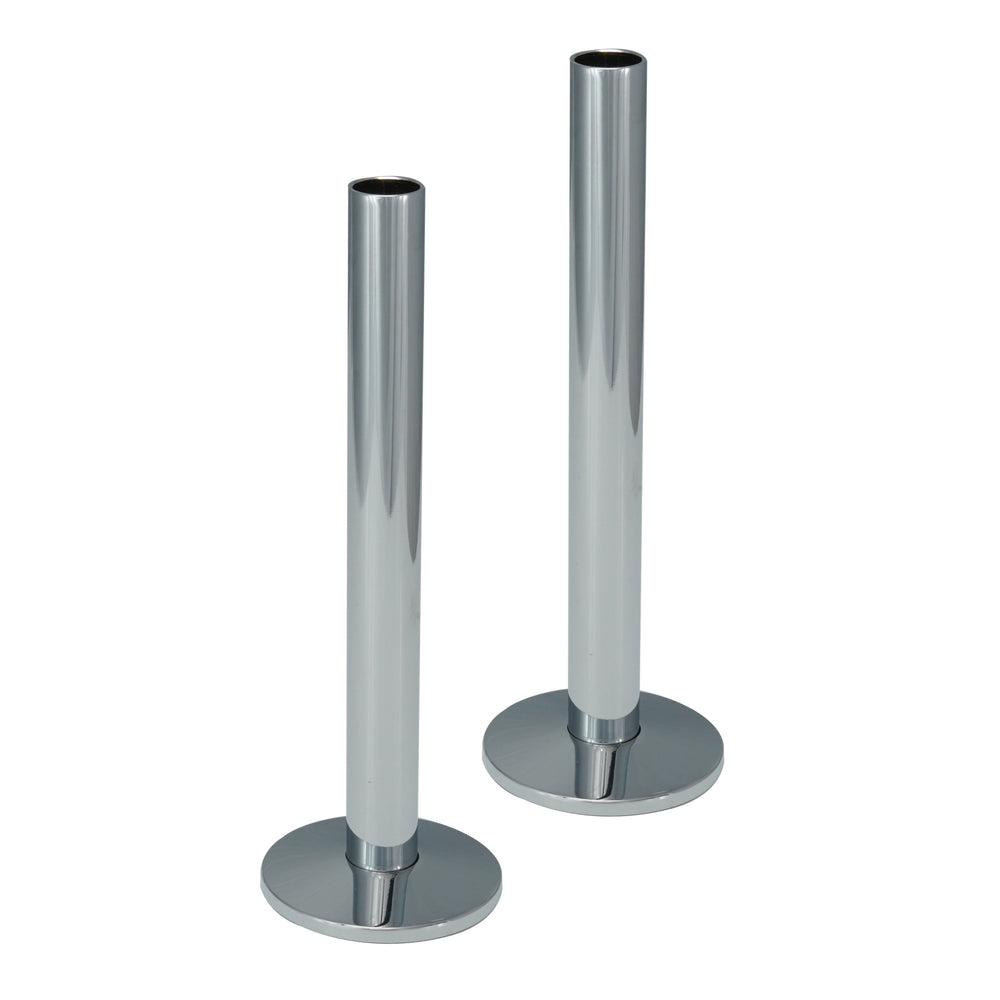 JTP Pipe and Flange Set for Radiator Valves in Chrome