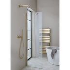 JTP VOS Single Head Shower 350mm in Chrome