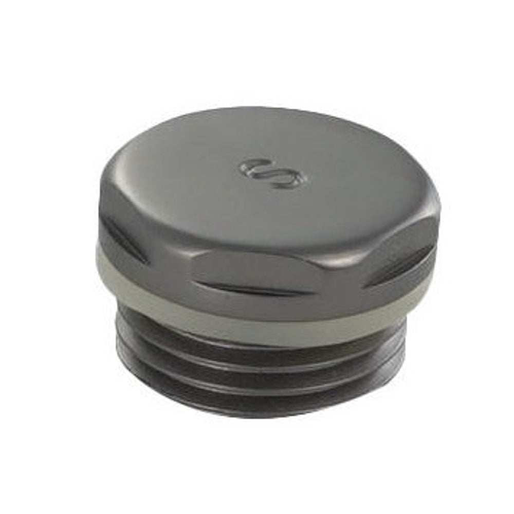JTP Radiator Blanking Plug in Brushed Black
