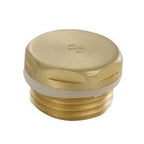 JTP Radiator Blanking Plug in Brushed Brass