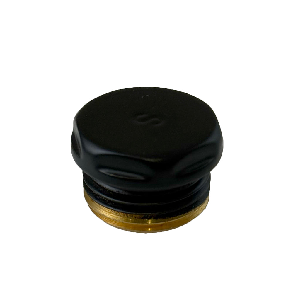 JTP Radiator Blanking Plug in Matt Black