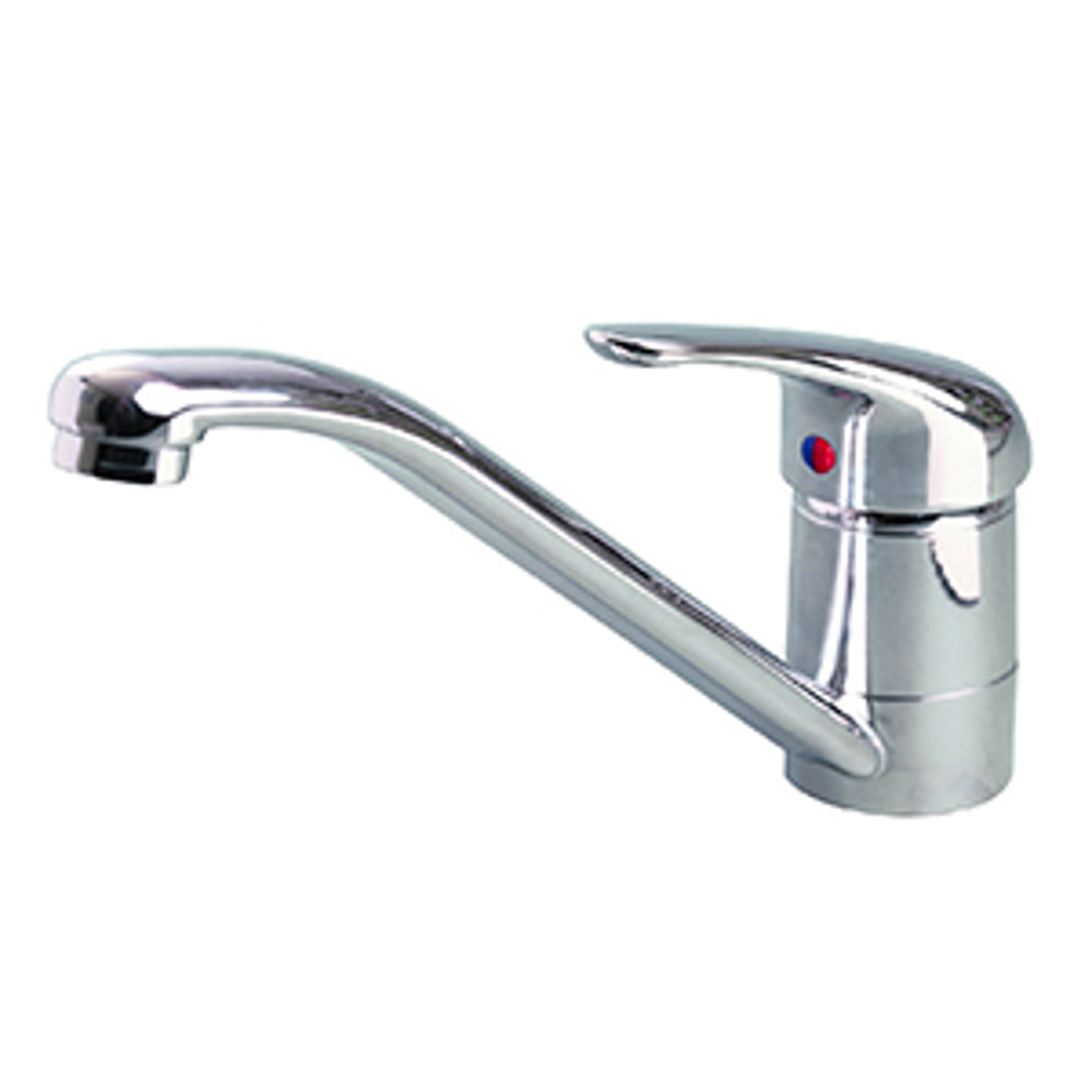 JTP Topmix Kitchen Sink Mixer with Swivel Spout in Chrome