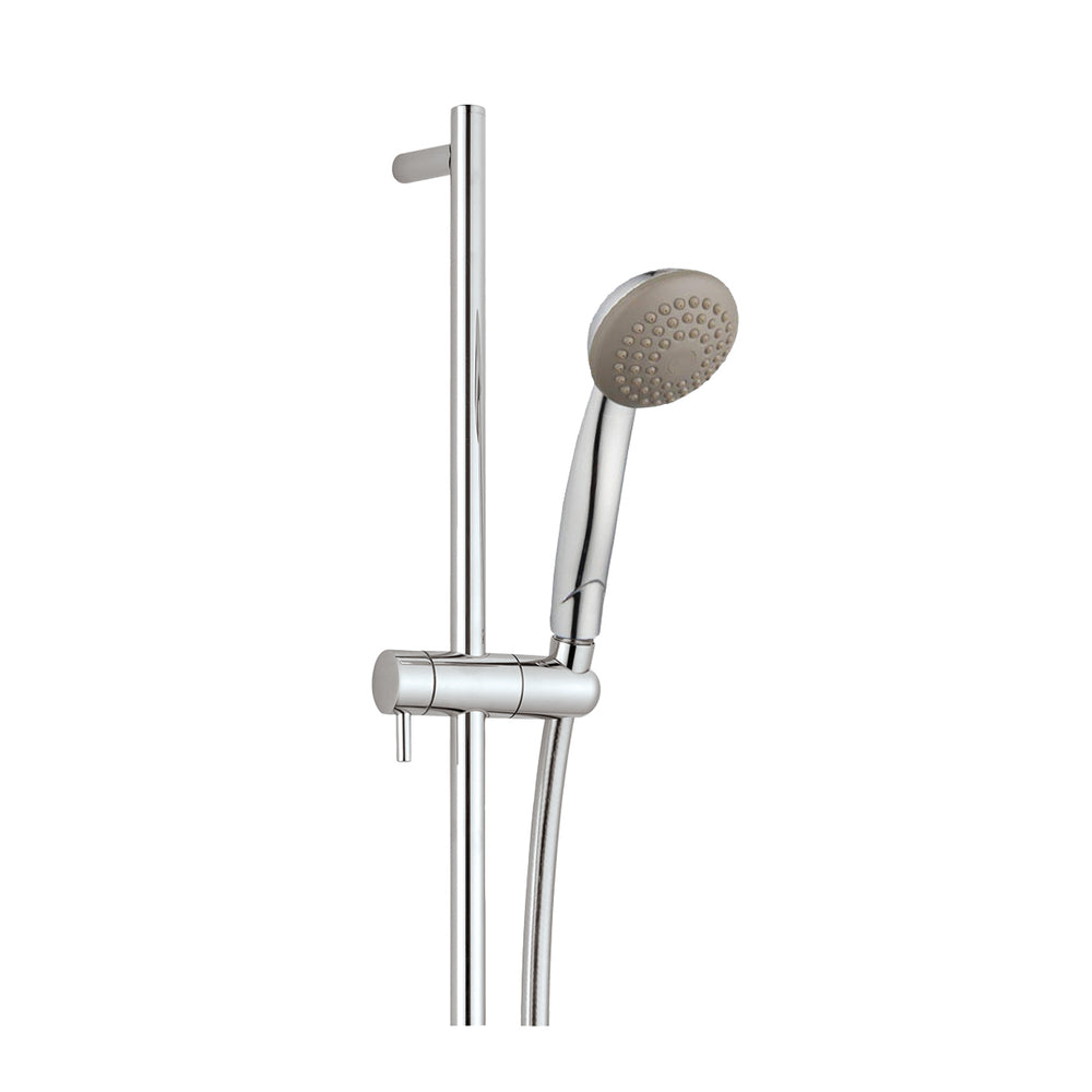 JTP Techno Slide Rail with Shower Handle and Hose in Chrome