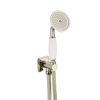 JTP Grosvenor Traditional Water Outlet and Holder with Hand Shower in Polished Nickel