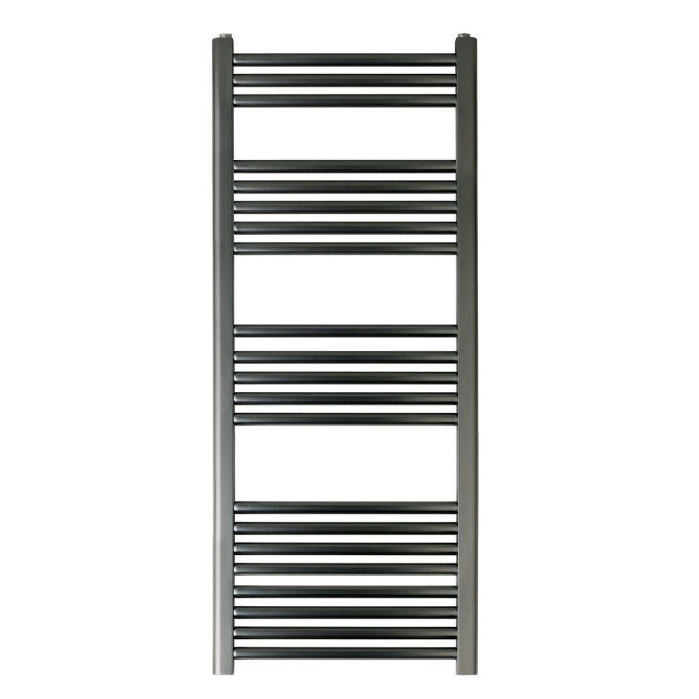 JTP VOS Designer Towel Radiator in Brushed Black
