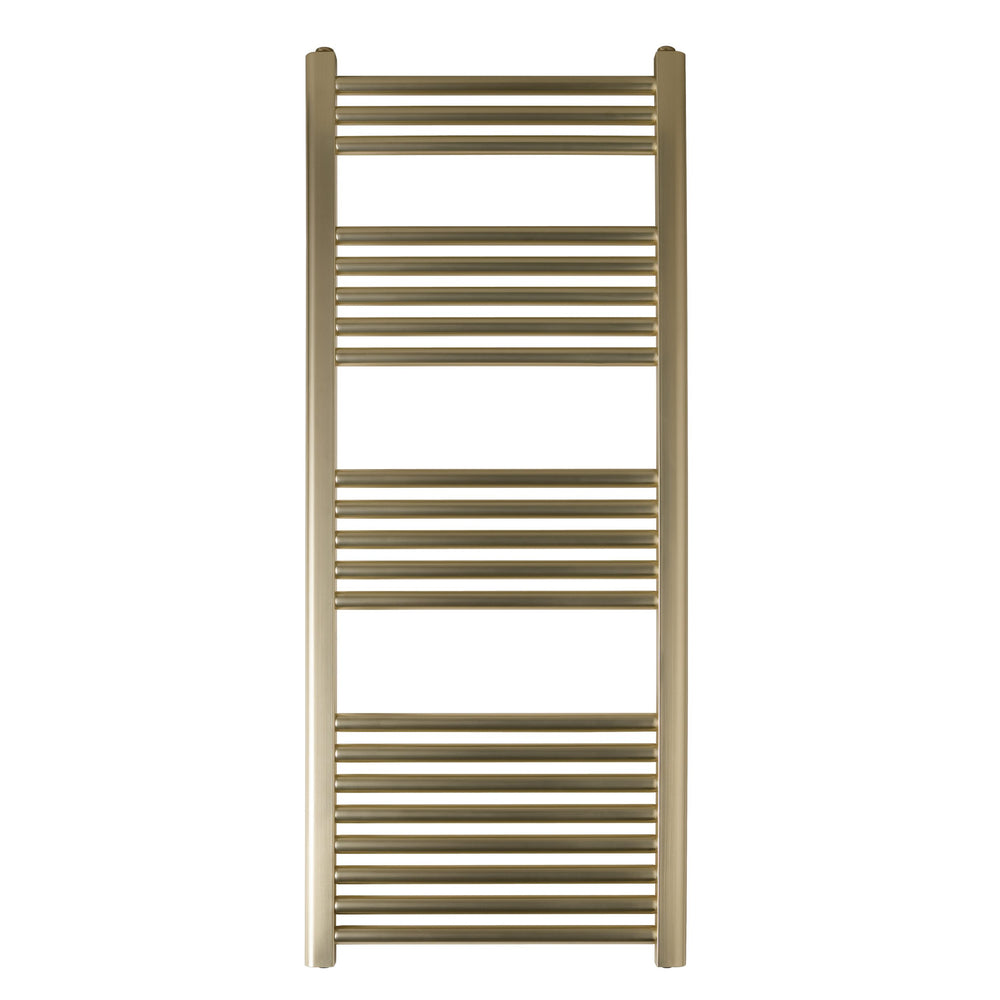 JTP VOS Designer Towel Radiator in Brushed Brass
