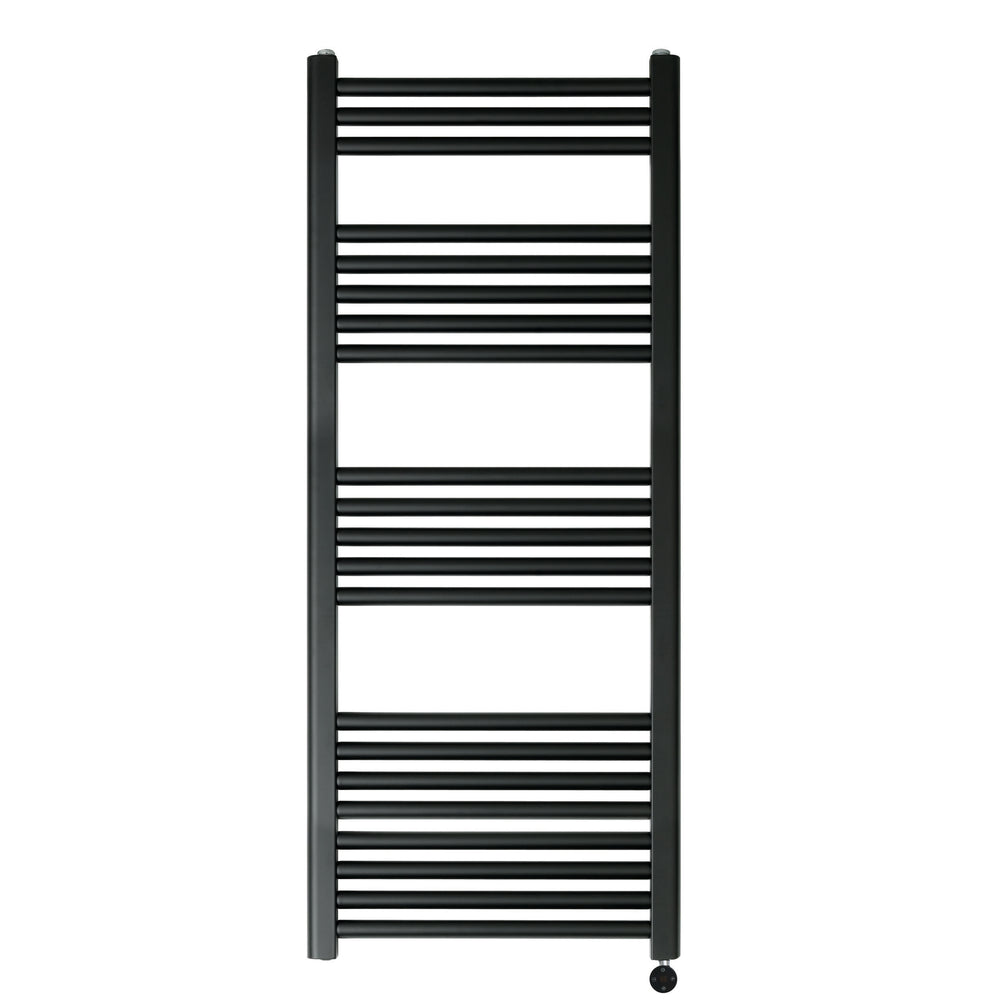 JTP VOS Designer Towel Radiator in Matt Black