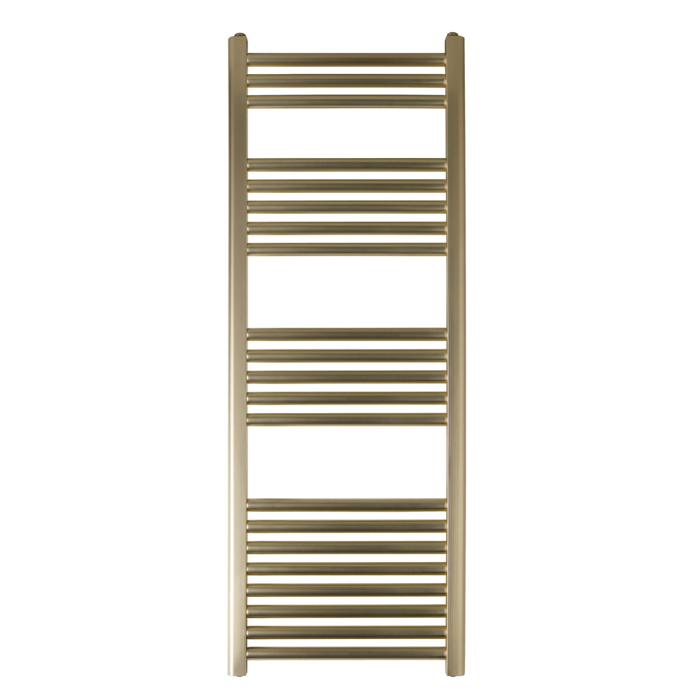 JTP VOS Designer Towel Radiator in Brushed Brass
